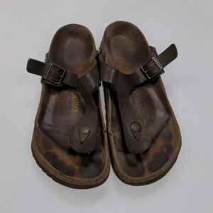 Birkenstock Brown Sandals Size 38